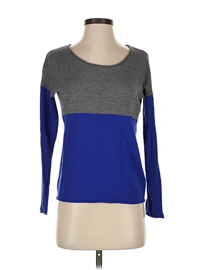 Pre-owned Splendid Pullover Sweater In Blue