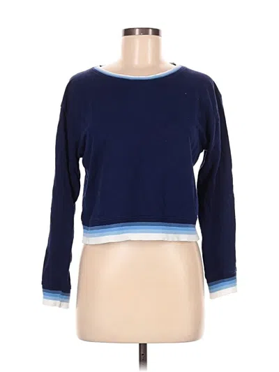 Pre-owned Splendid Pullover Sweater In Blue