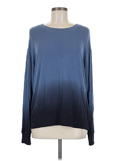 Pre-owned Splendid Pullover Sweater In Blue