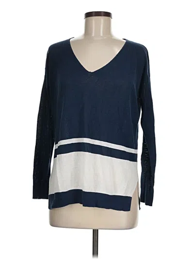 Pre-owned Splendid Pullover Sweater In Blue
