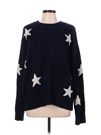 Pre-owned Splendid Pullover Sweater In Blue
