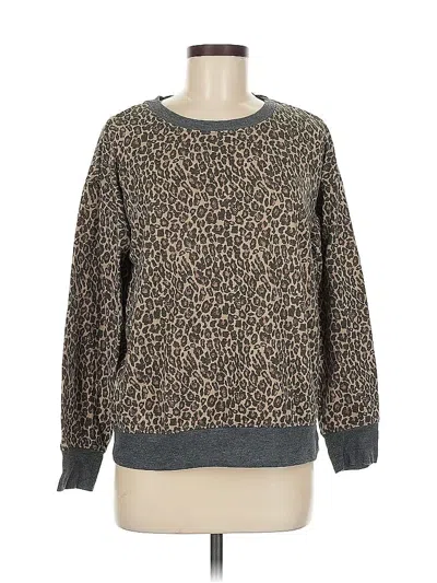 Pre-owned Splendid Pullover Sweater In Brown