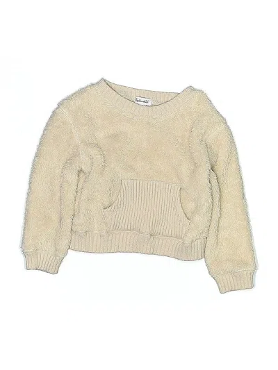 Pre-owned Splendid Kids' Pullover Sweater In Brown