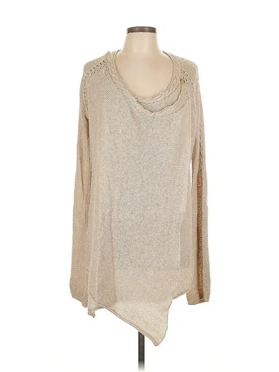 Pre-owned Splendid Pullover Sweater In Brown