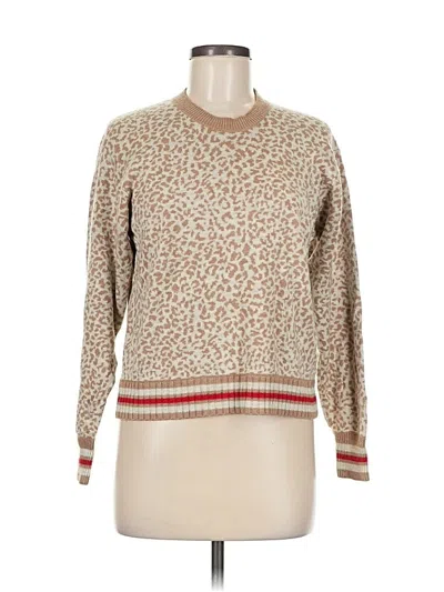 Pre-owned Splendid Pullover Sweater In Brown
