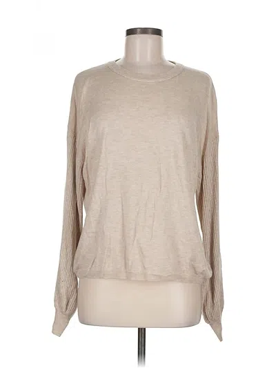 Pre-owned Splendid Pullover Sweater In Brown