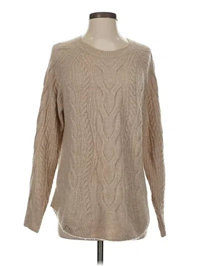 Pre-owned Splendid Pullover Sweater In Brown