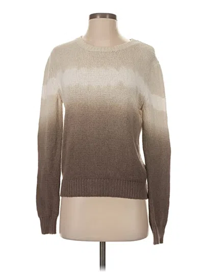 Pre-owned Splendid Pullover Sweater In Brown