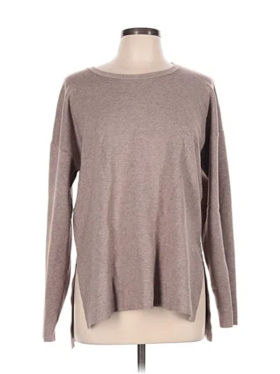 Pre-owned Splendid Pullover Sweater In Brown
