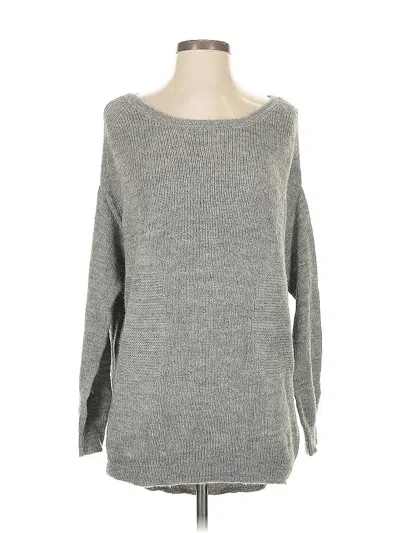 Pre-owned Splendid Pullover Sweater In Gray