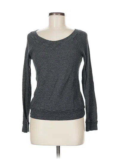 Pre-owned Splendid Pullover Sweater In Gray