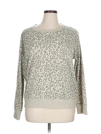 Pre-owned Splendid Pullover Sweater In Gray