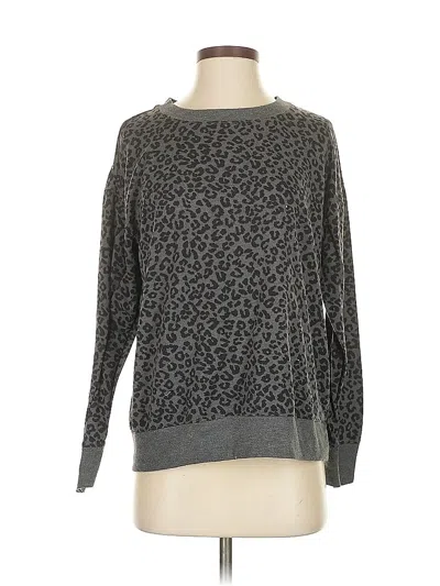 Pre-owned Splendid Pullover Sweater In Gray