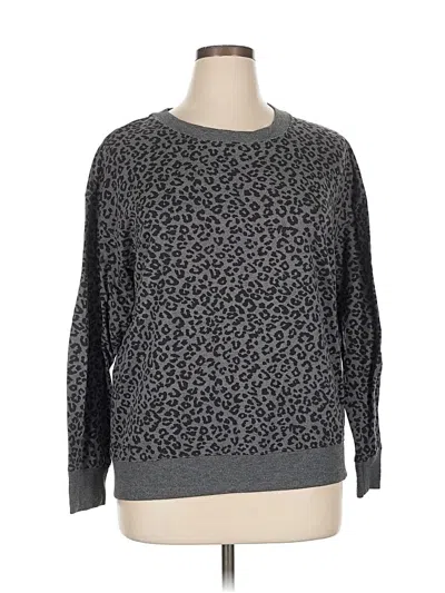 Pre-owned Splendid Pullover Sweater In Gray