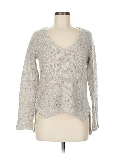 Pre-owned Splendid Pullover Sweater In Gray