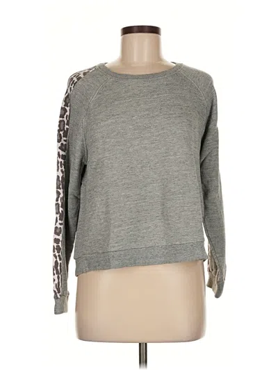 Pre-owned Splendid Pullover Sweater In Gray