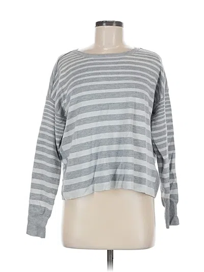 Pre-owned Splendid Pullover Sweater In Gray