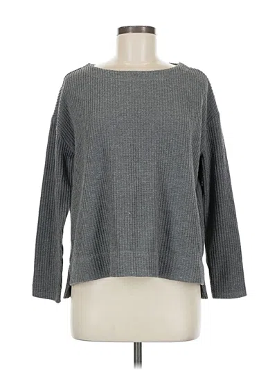 Pre-owned Splendid Pullover Sweater In Gray