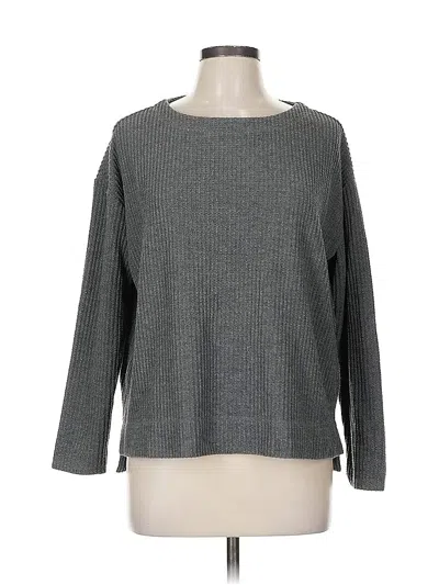 Pre-owned Splendid Pullover Sweater In Gray