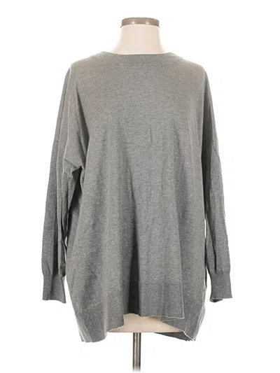 Pre-owned Splendid Pullover Sweater In Gray