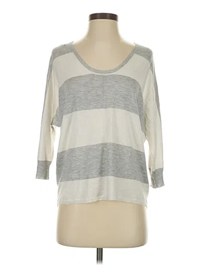 Pre-owned Splendid Pullover Sweater In Gray