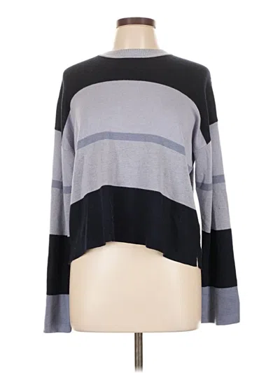 Pre-owned Splendid Pullover Sweater In Gray