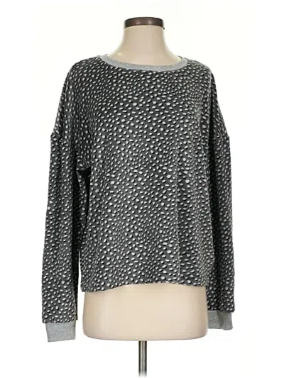 Pre-owned Splendid Pullover Sweater In Gray