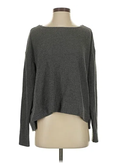 Pre-owned Splendid Pullover Sweater In Gray