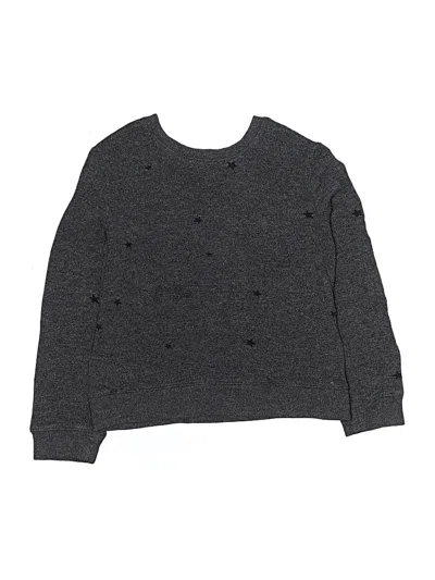 Pre-owned Splendid Kids' Pullover Sweater In Gray