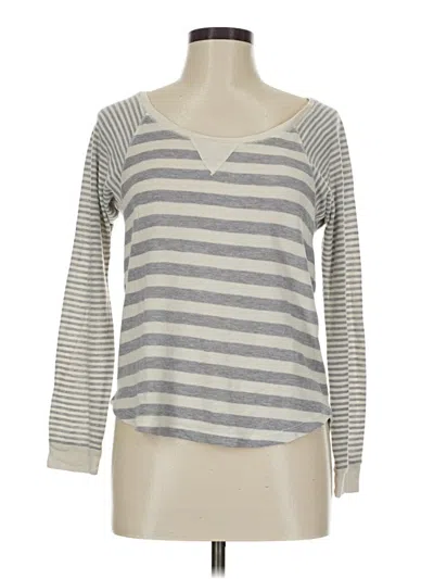 Pre-owned Splendid Pullover Sweater In Gray