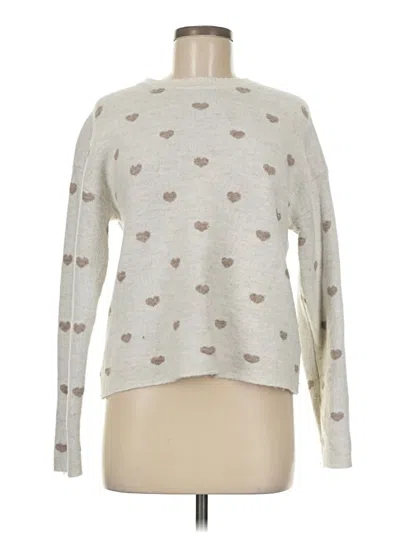 Pre-owned Splendid Pullover Sweater In Gray