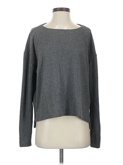 Pre-owned Splendid Pullover Sweater In Gray