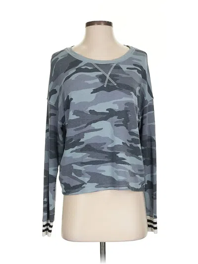 Pre-owned Splendid Pullover Sweater In Gray