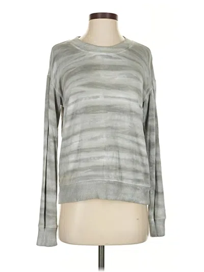 Pre-owned Splendid Pullover Sweater In Gray