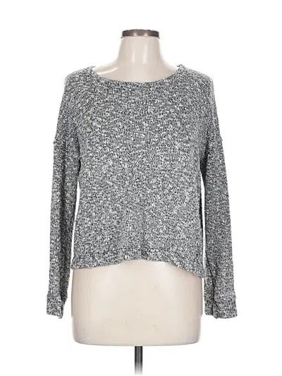 Pre-owned Splendid Pullover Sweater In Gray