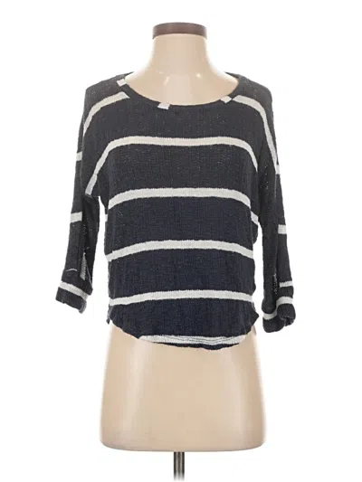 Pre-owned Splendid Pullover Sweater In Gray