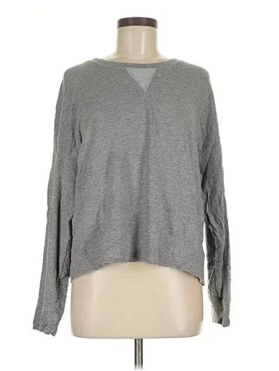 Pre-owned Splendid Pullover Sweater In Gray