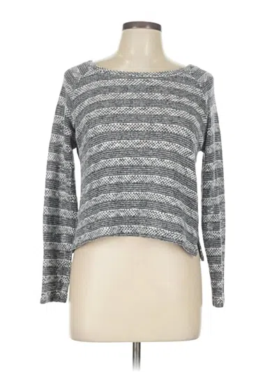 Pre-owned Splendid Pullover Sweater In Gray