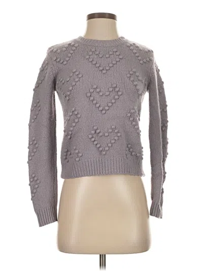 Pre-owned Splendid Pullover Sweater In Gray