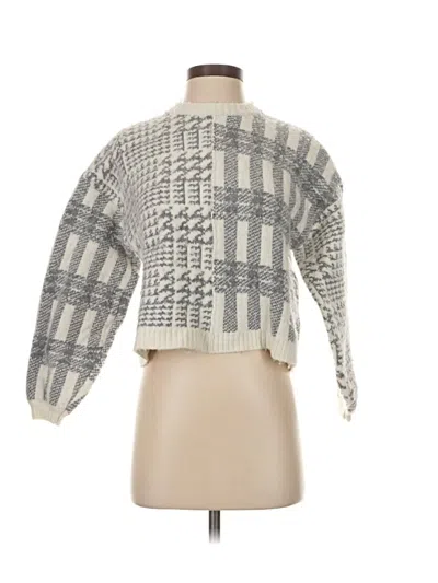 Pre-owned Splendid Pullover Sweater In Gray