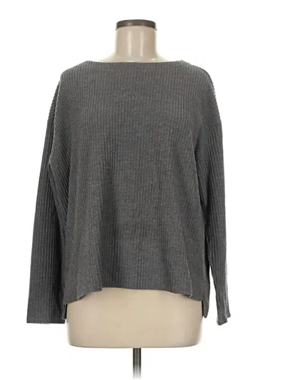 Pre-owned Splendid Pullover Sweater In Gray