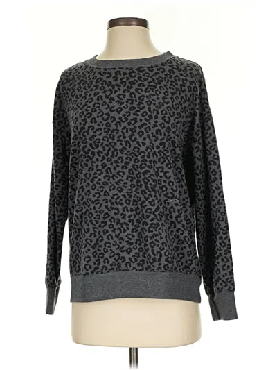 Pre-owned Splendid Pullover Sweater In Gray