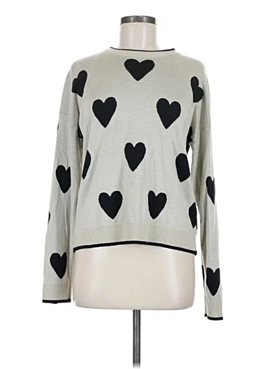 Pre-owned Splendid Pullover Sweater In Gray