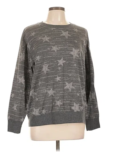 Pre-owned Splendid Pullover Sweater In Gray
