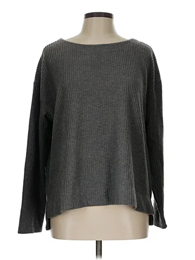 Pre-owned Splendid Pullover Sweater In Gray