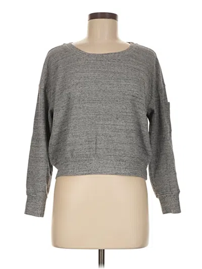 Pre-owned Splendid Pullover Sweater In Gray