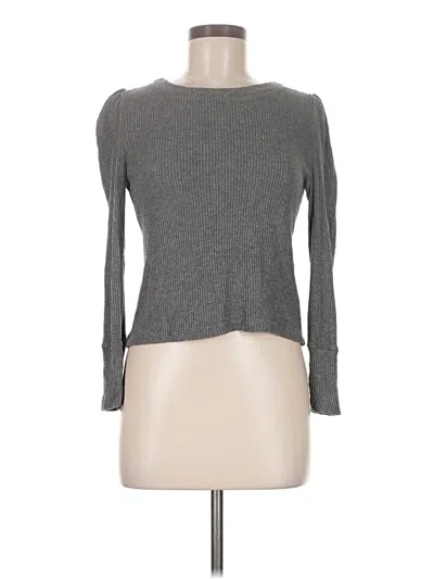 Pre-owned Splendid Pullover Sweater In Gray