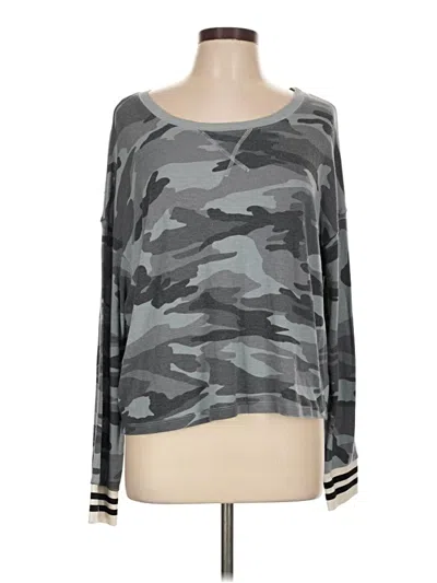 Pre-owned Splendid Pullover Sweater In Gray