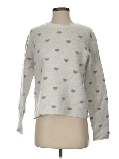 Pre-owned Splendid Pullover Sweater In Gray