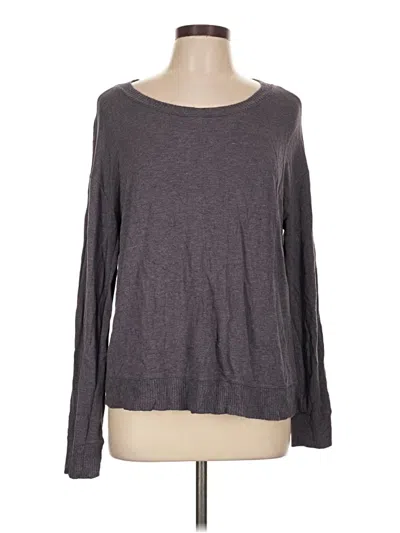 Pre-owned Splendid Pullover Sweater In Gray
